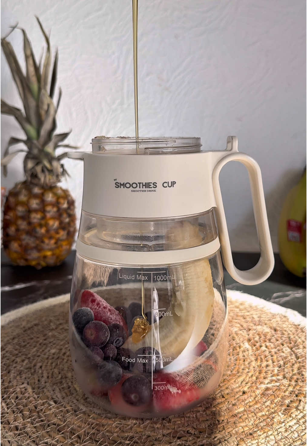 Gesunder Smoothie  #smoothie #fyp #Recipe #foryouu #forupage #detox #Fitness 