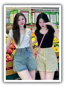 Quần short jeans mềm nữ to gấu lưng cao basic.#CapCut 