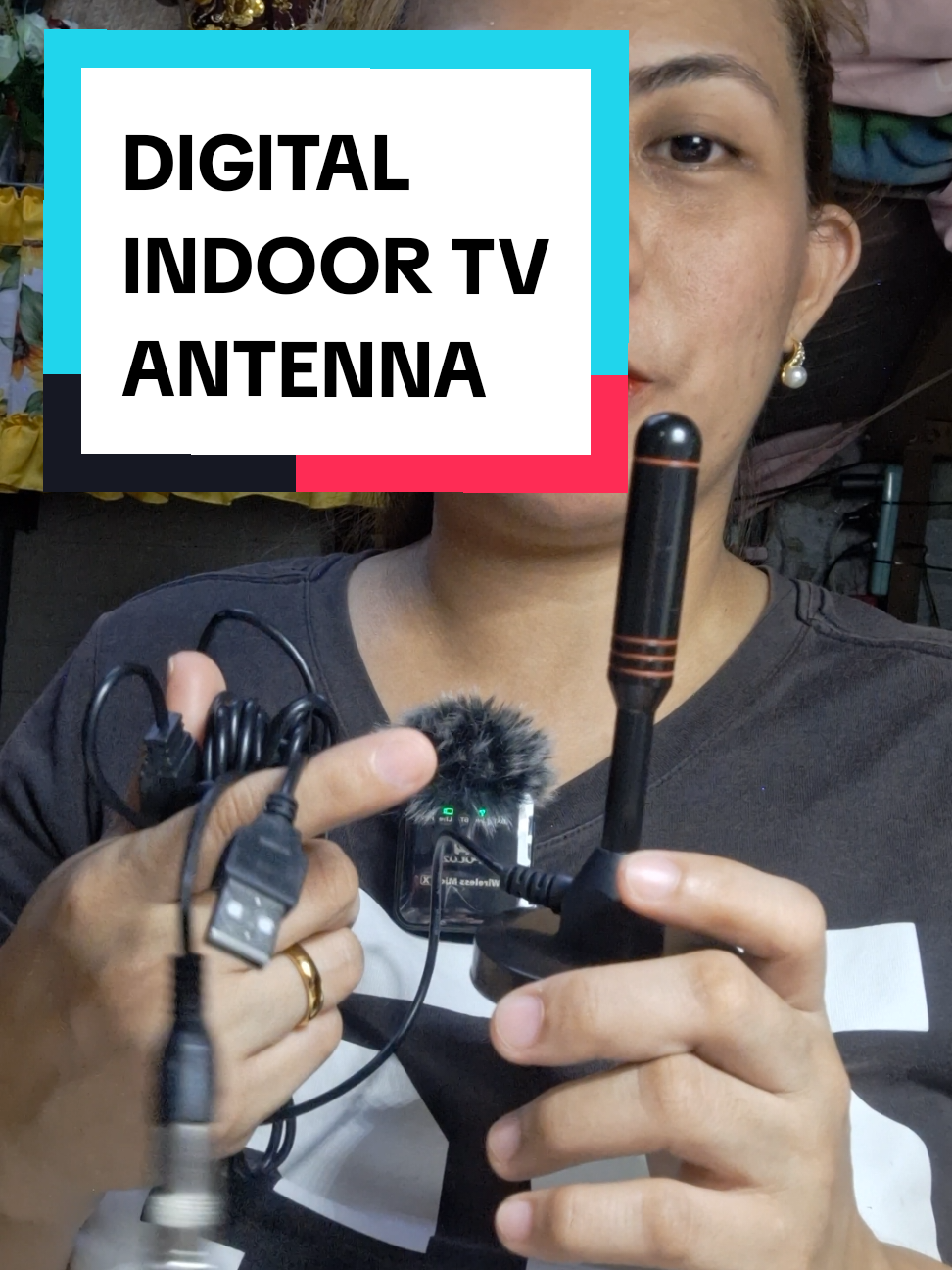 Digital Indoor TV antenna ganda neto guys  super linaw ng palabas , easy to install pa . #digitalindoorantenna #tvantenna  #affiliatemarketing #fyp #indoortv #fypage #antenna 