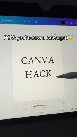 Easy Canva Hack in 30 seconds😇✅ Do you like it❓ #canva #canvahacks #canvatok 