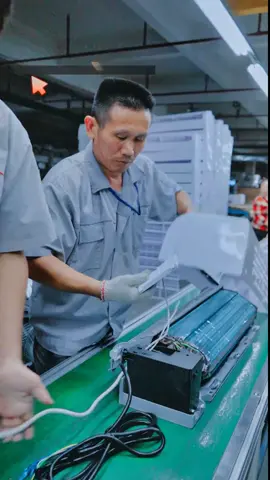 Excellent made air conditioner#hvac #aireacondicionado #newex #airconditioner #factory #fabrica #hvactechnician #chinafactory #production #foryou 