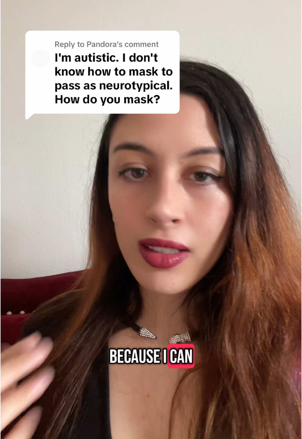 Replying to @Pandora #autism #autistic #actuallyautistic #autisminwomen #neurodivergent #masking 