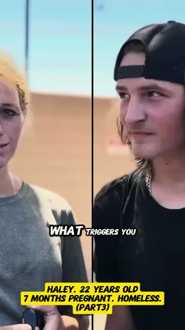 Haley. 22 Years Old. 7 Months Pregnant. Homeless. (Part3) #streettalk #americanhorrorstory #homeless #usahomeless #phoenix