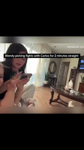 Wendy picking fights with Carlos for 2 minutes straight. The whole stream was her treating him like 💩 while he takes care of vale and shes js on her phone.  #wendyortiz #carlosandwendy #wendyproblematic #wendy #wendyortizlive #fyp #Wendydrama 