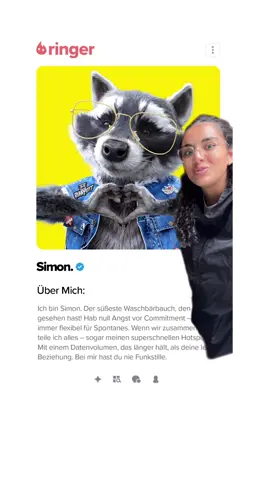 Daten? Habe ich. Dates? Naja. 👀🦝