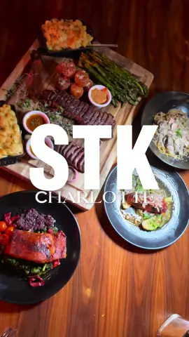 We are at @STK Steakhouse for girls’ night out dinner in CLT🔥 In the mood for some good food, drinks, & laughs in the Queen City? Get ready to Wine & Dine at this FINE steakhouse for brunch, lunch, AND dinner in Uptown Charlotte!  You won’t regret it! Tell them Chef AC sent you!📢🗣️ #chefac #fyp #acreviews #cltfood #cltfoodie #clteats #charlottenc #charlotte #charlottefood #charlottefoodscene #charlottefoodie #food #Foodie #foodporn #uptownclt #foryou #foryoupage #cltnc #dinner #brunch #steakhouse #steak #stk 