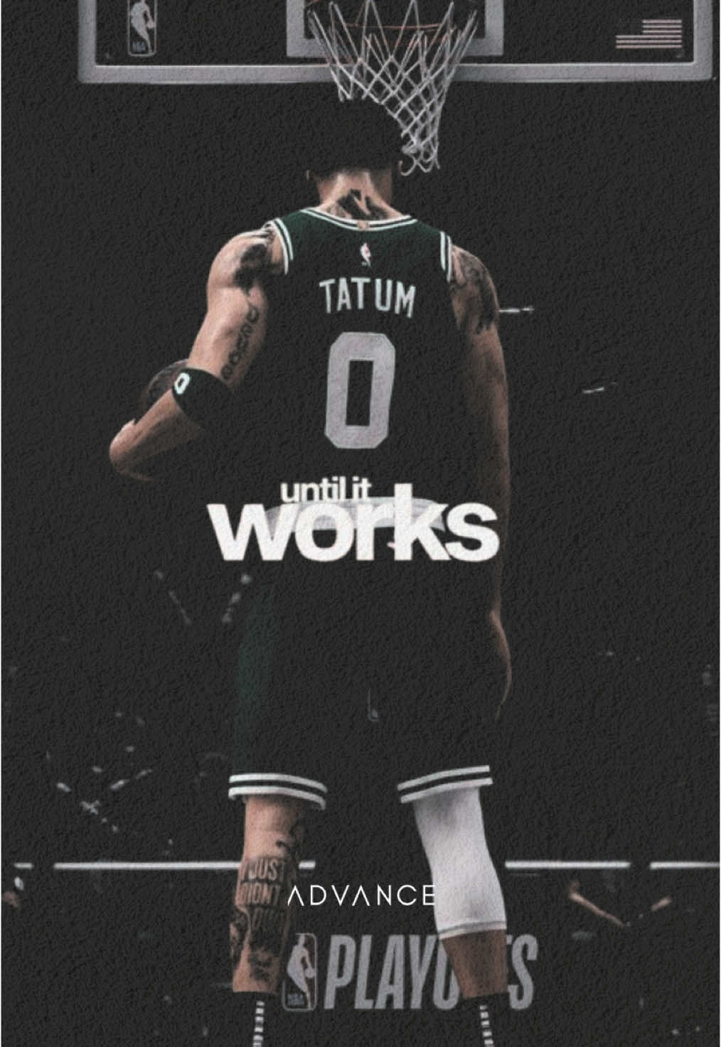 Work until it works. Because anything less Was never going to. By @advanceath  ——— #workhardforit #motivation #hardworkpaysoff #mentality #SelfImprovement 