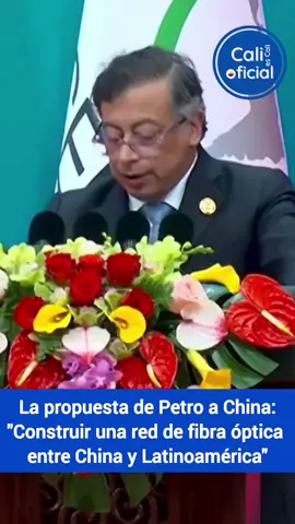 En cumbre Celac-China, el presidente Gustavo Petro plantea construcción de red de fibra óptica entre China y Latinoamérica. #LIVEIncentiveProgram #LIVEDebut #PaidPartnership 