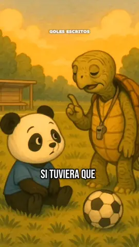 Si tuviera que darte un consejo sobre el fútbol… sería este ⚽❤️‍🩹 Este no es un consejo cualquiera. Es una carta abierta al corazón de cada jugador. A los que juegan con el alma, a los que se caen y se levantan, a los que viven el fútbol como una forma de vida. ⚽ Jugar con pasión. 🤝 Respetar a todos. 🔥 Soñar en grande, sin miedo. 💬 Y recordar que lo que dejas en la cancha, se queda para siempre. Si alguna vez dudaste de seguir, si estás buscando una señal… Este video es para vos. 🔁 Compartilo con alguien que ame el fútbol como vos. ❤️‍🔥 Y no te olvides: jugá con el corazón, siempre. #fútbol #motivación #pasiónfutbolera #futbolistas #valores #deporte #Animacion #Panda #Amoelfutbol