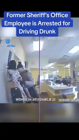 Former Sheriff's Office Employee is Arrested for Driving Drunk #cops #copsoftiktok #police #policeofficer #policecar 