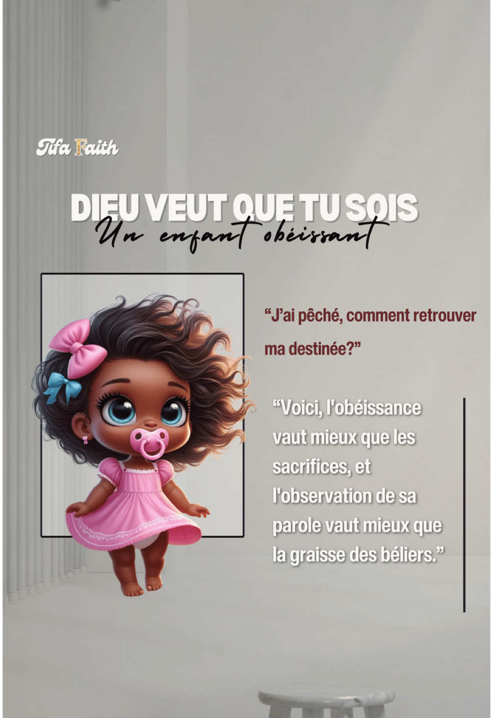 L’obéissance vaut mieux que les sacrifices, je fais cette vidéo pour vous aider à mieux comprendre 🫶🏾#tiktokchretien #viechretienne #parolededieu #chretienne #exhortation 