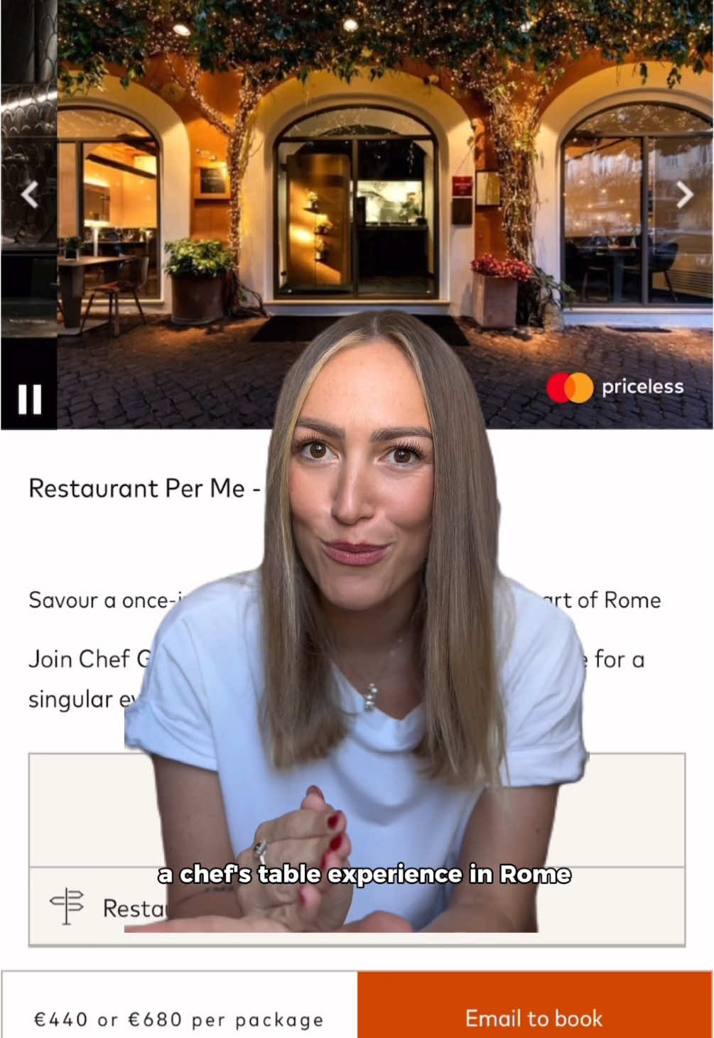 AD | 2025 is the year of the bucket list and I'm here for it! Finally ticking off something I’ve had on mine for a while now after finding my dream culinary experience on priceless.com with @mastercardeurope 🥳 What’s on your guys' bucket list this year? #Priceless #Mastercard