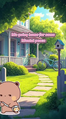 Sometimes the best therapy is just going home and recharging 🏡✨ #bubu #dudu #trending #viralvideo #tiktoktrend #fypシ #foryoupage #explorepage #relatable #tiktokcute
