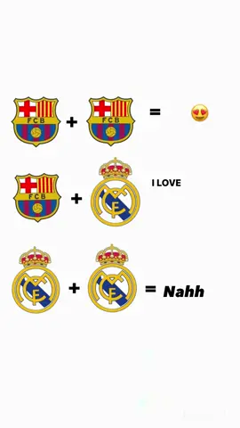 I love 💕 #barcelona #realmadrid #viscabarca #halamadrid 