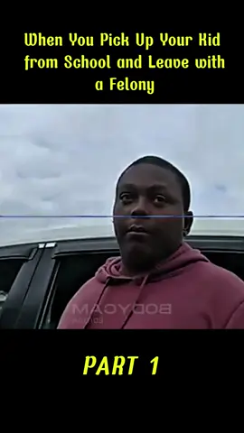 When You Pick Up Your Kid from School and Leave with a Felony #cops #copsoftiktok #fyp