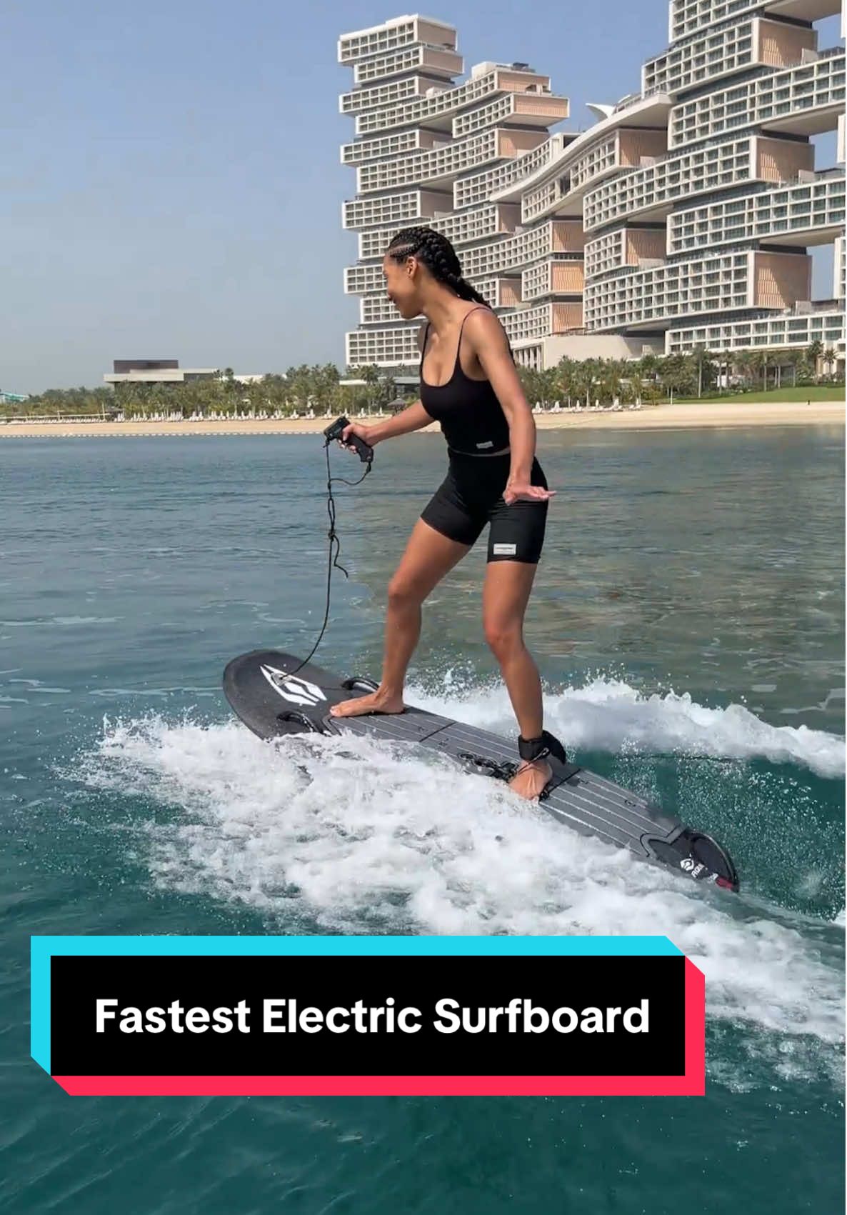 Worlds Fastest Electric superboard!  . . . @Supercar Blondie  . . . #surfboard #efoil #gadget #techtok #technology 