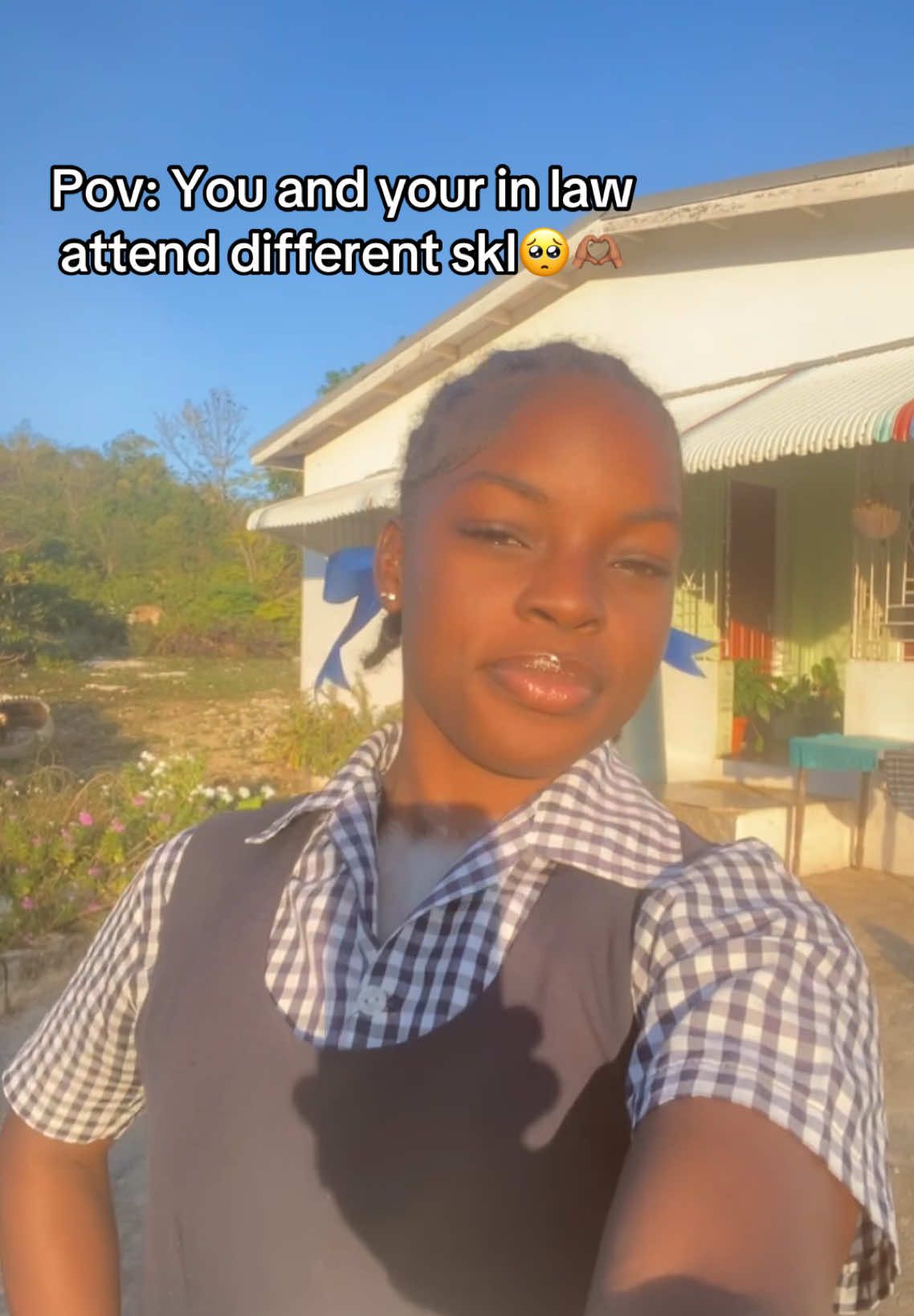 @Ҝ卂丨💸. 🥺 #caribbeantiktokeurs🇭🇹🇬🇾🇹🇹🇸🇷🇯🇲 #foryoupage #viraltiktok #jamaicatiktok #steths💙💛 #godfreystewarthighschool 