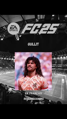 PARTIE 162 - Gullit sur FC25 #gullit #paysbas #football #fc25 #faces #creation 