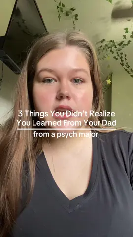 Here’s a Dad version since y’all loved the Mom one!! These facts are based on attachment theory, social learning theory, and unconditional versus conditional positive regard (Carl Roger’s) #fyp#psychologyfacts#dad#relatable#relatable 