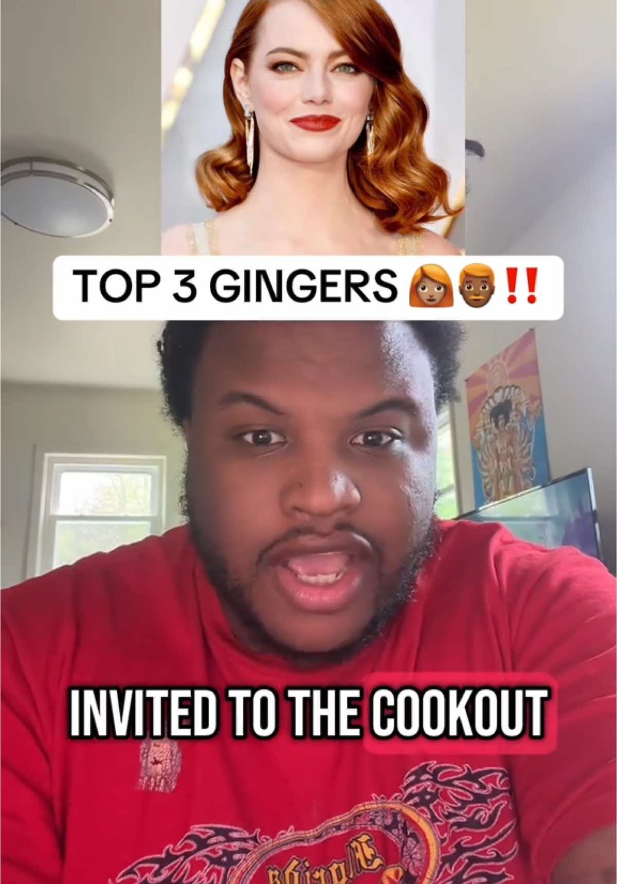 Top 3 Redheads I’d Invite to the Cookout: Celebrating Culture & Internet Humor 👩🏽‍🦰👨🏾‍🦰 Social media has sparked a hilarious cultural trend where redheads—or “gingers”—are affectionately embraced as honorary members of Black culture. From their bold personalities to unexpected cultural connections, certain redheads have earned love and respect online. In the spirit of fun and inclusion, I created my top 3 redheads I’d proudly invite to the cookout—a playful nod to how culture, humor, and appreciation intersect in the digital age. Question: Which redhead do you think deserves a seat at the cookout—and why? #10LionsPodcast #podcasting #newpodcast #fyp #viral #explorepage #foyou #podcastshow #MentalHealth #psychology #LifeAdvice #gingers