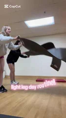 shout out to goodlife gym!! this is our light leg day workout! #foryoupage #GymTok #legday 
