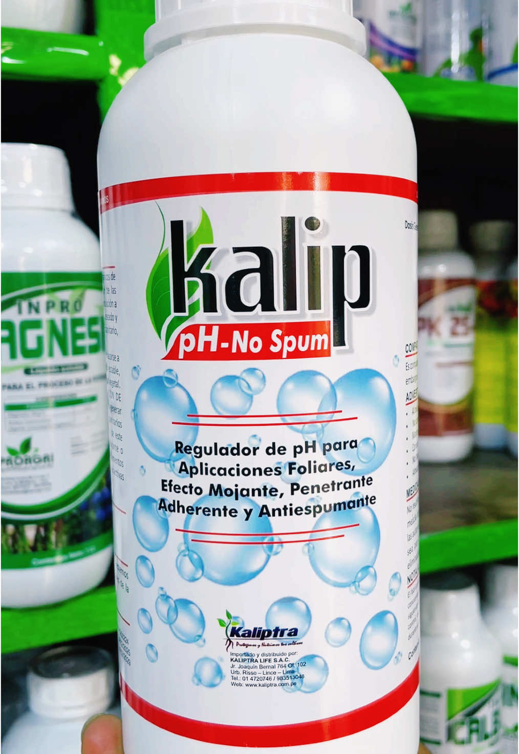 Porque el ph agua lo arruina todo pero el Kalip ph no spum tiene la solución para tu cultivo. #agronomia #agro #nutrition #ph #plantas #agricultor #agricultura #papa #agricultor #fertisem  #negocio #productos #madre #kalip #hoy #virales #LIVEIncentiveProgram #LIVERewards #PaidPartnership 