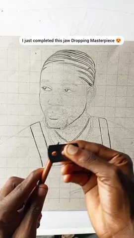I tried Drawing @VDM  with pen 🥰 #verydarkman #vdm #efcc #nigeria #davido 
