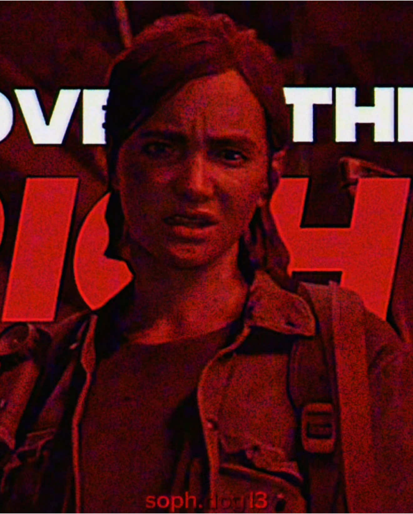 #THELASTOFUS || *fake blood* okay. I know this is not marauders like I usually do BUT I love The Last of Us and Ellie so much, that I had to edit her real quick #elliewilliams #thelastofus #hbo #fyp #joelmiller #foryou #foryoupage 