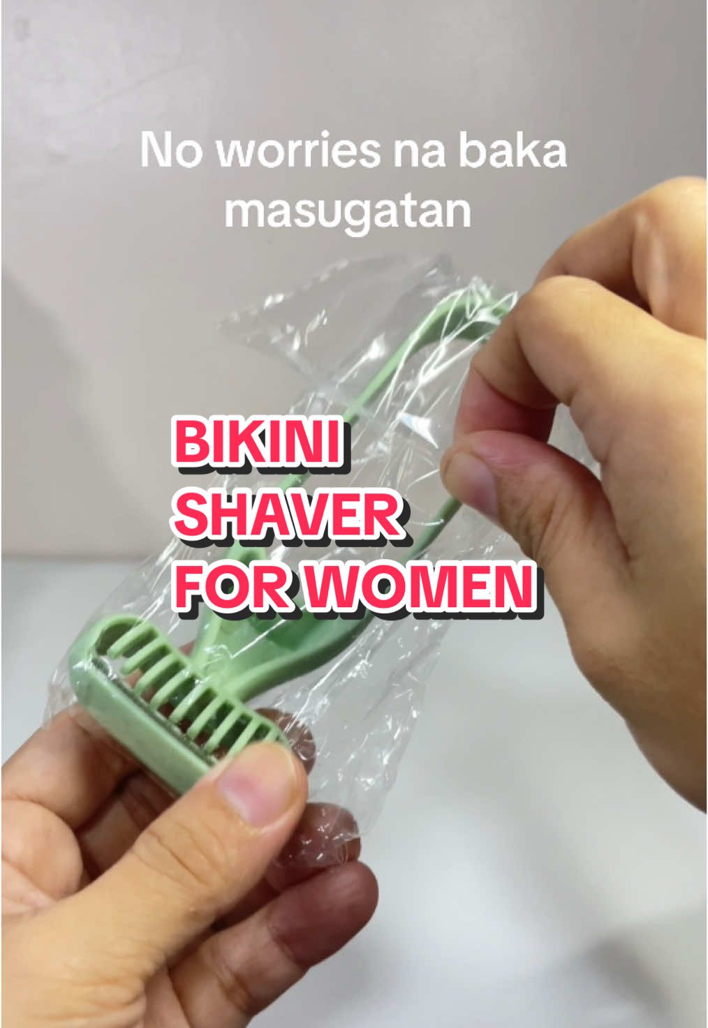 Womens Bikini Trimmer 🫶 pwede din sa kilikili 🤗 #trimmer #bikinitrimmer #shaver #shavetiktok #safetytrimmer #shaver 