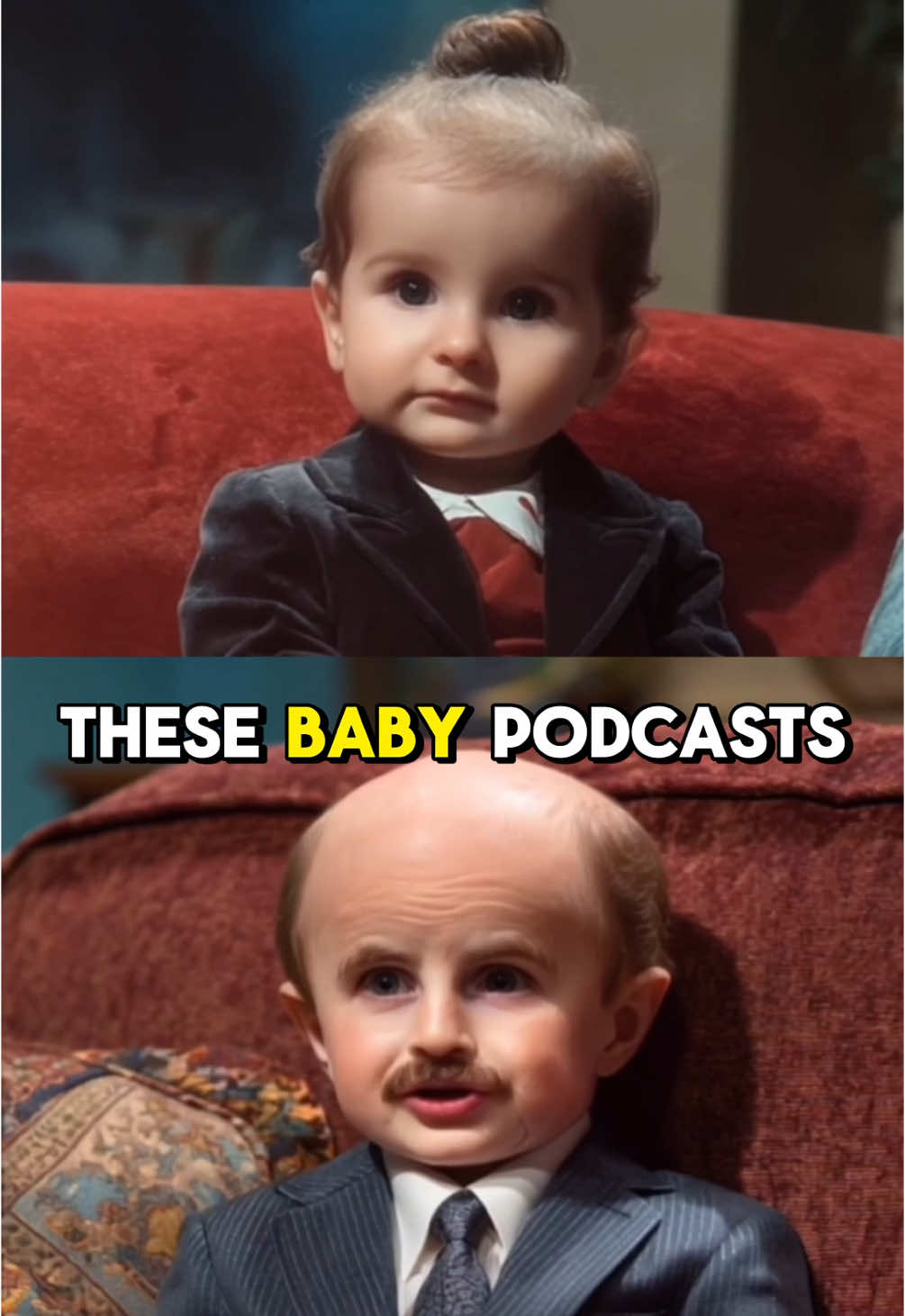 The long awaited viral baby podcast tutorial 🍼🎙️ #babypodcast #aitutorial #ai #heygen 