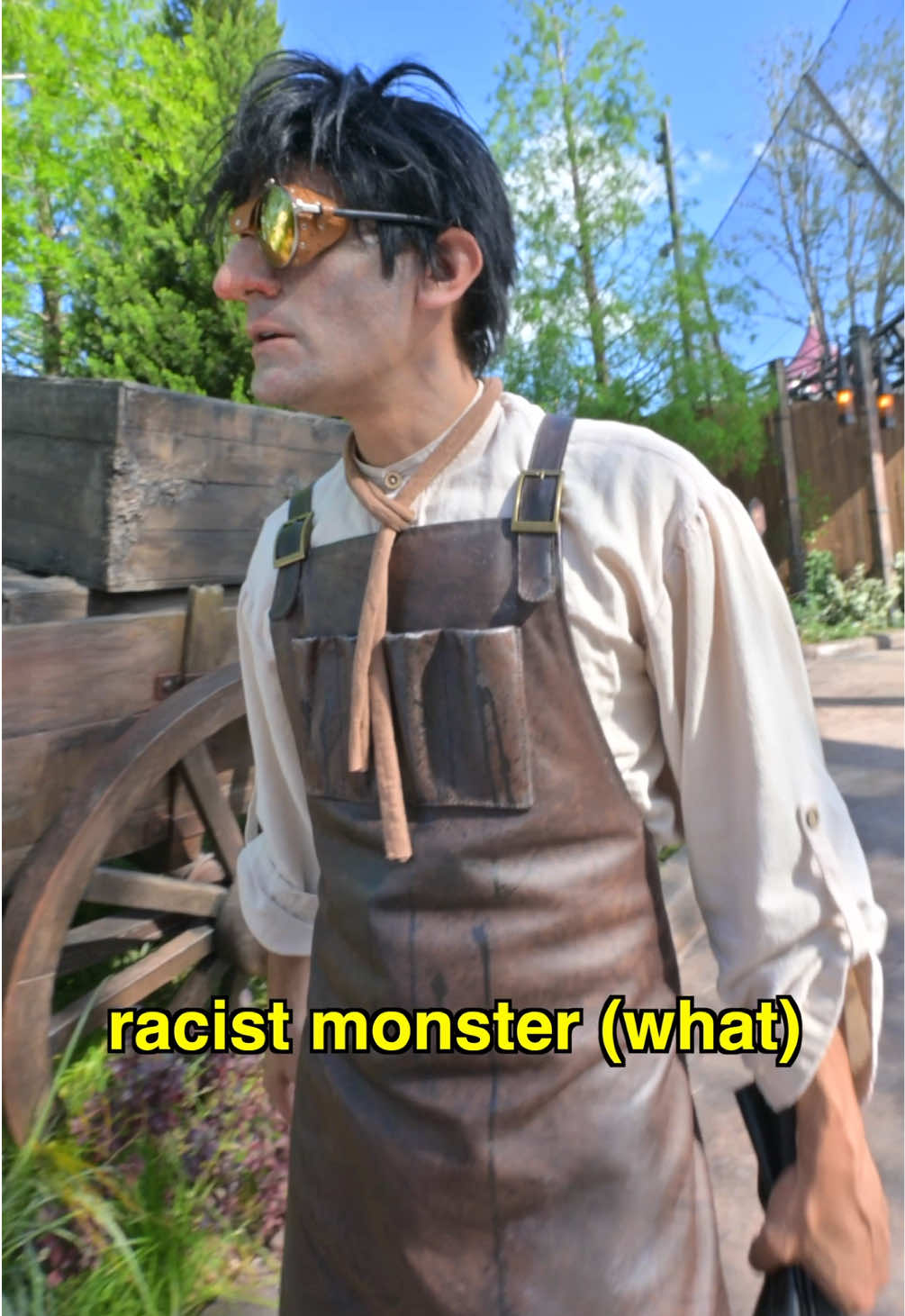 i think ygor just called me racist… #DarkUniverse  #EpicUniverse  @Universal Destinations  #GlorytoGod #zooderloopers