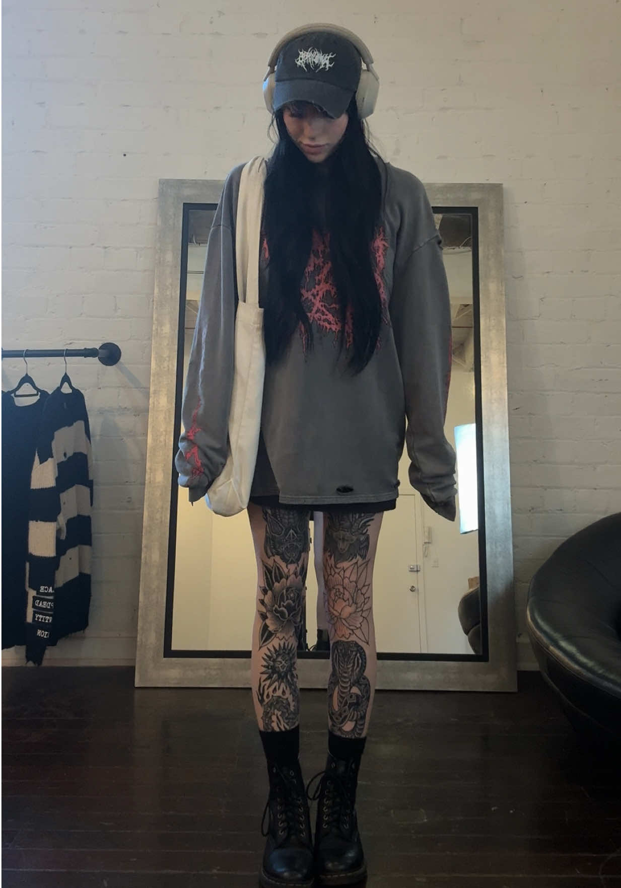 This weeks rotation #OOTD #elderemo #girlswithtattoos #alttok #altgirl #altfashion 