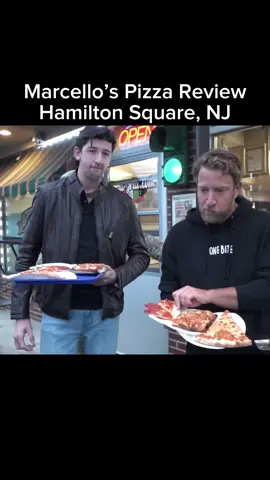 Marcello’s Pizza Review Hamilton Square, NJ w/ Special Guest @Sallyslices  #CapCut #fyp #pizza #Foodie #RestaurantReview #pizzareview #foodblogger #daveportnoypizzareview #onebiteeveryoneknowstherules #onebite #fyp 