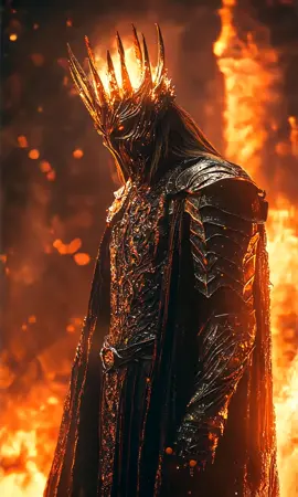 Sauron King of Mordor #LordOfTheRings #Sauron #Mordor #DarkFantasy #EpicScene #MiddleEarth #RingOfPower #CinematicVibes #AIAnimation #darklord 
