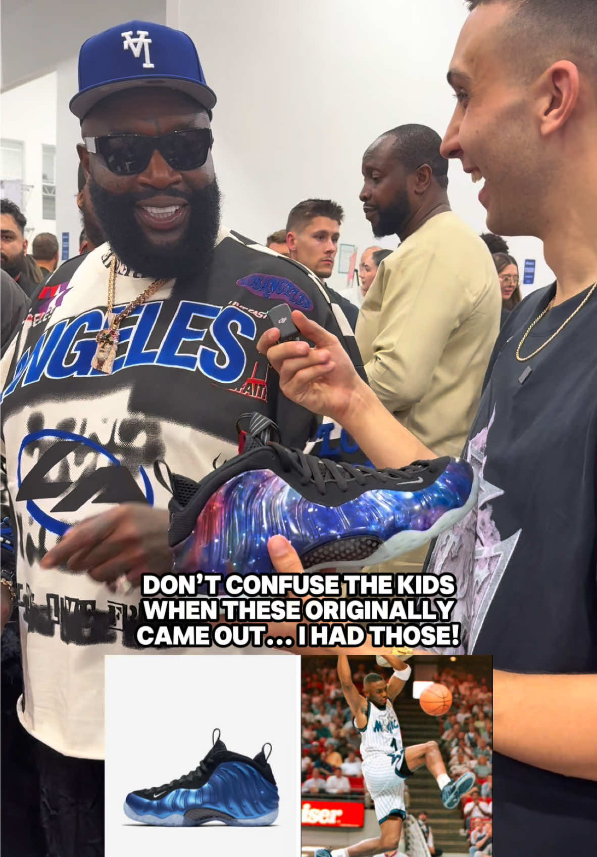 Rick Ross loves his Foamposites 😳 #sneakers #fyp #RickRoss 