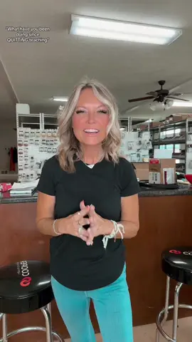 “What have you been doing since quitting teaching” just making little commercials for my parents store 🫶I wish you could see the out takes 😂•~•lifelately
