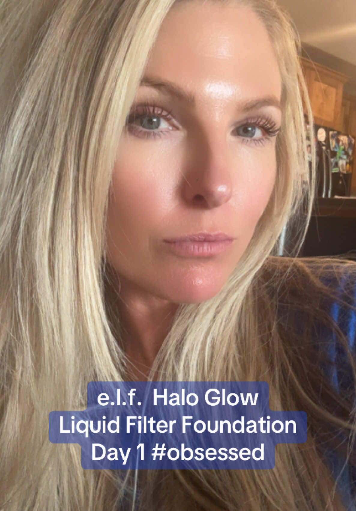 Finally went to @Ulta Beauty and bought the raved about @e.l.f. Cosmetics Halo glow liquid filter foundation!! I think I just fell in love ❤️. Such a beautiful smooth foundation without a caked on look, light coverage and a glow that radiates!!! #GlowUp #elfhaloglowliquidfilter #TikTokBeauty #liquidfoundation #flawless #makeup #imobsessed 