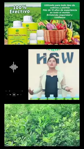 🌱✨ ¡Transforma tu cosecha con HGW Fertilizante Orgánico Natural! ✨🌱 ¿Buscas un fertilizante que potencie tu jardín, huerto o cultivo? ¡La solución está aquí! 💚  🔹 Beneficios de nuestro Fertilizante Orgánico: ✅ Aumenta el rendimiento de tus cultivos: ¡Más frutas, más flores y plantas saludables! 🍎🍊🌽🥔🌿🌸   ✅ Nutre la tierra de manera natural: Mejora la calidad del suelo y promueve un ecosistema vibrante. 🌍   ✅ Rápido y efectivo: Verás los resultados en poco tiempo. ¡Tus plantas te lo agradecerán! ⏳🌻   ✅ Seguro y ecológico: Sin químicos agresivos, ideal para cuidar el medio ambiente y tu salud. 🌱🌏   ✅ Fácil de aplicar: Solo necesitas mezclar y aplicar, ¡no necesitas ser un experto! 💪 👉 ¡Haz clic ahora y adquiere el tuyo! 📲 WhatsApp:71499549 #agricultores #agropecuaria  #fertilizantes #CapCut 