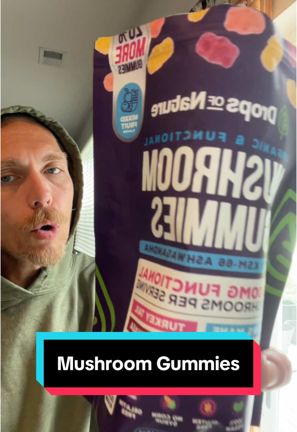 It was a productive conversation #mushrooms #lionsmane #reishi #cordyceps #chaga #mushroom #gummies #tiktokshopcreatorpicks @Drops Of Nature *Results may vary from person to person. This is not medical advice.