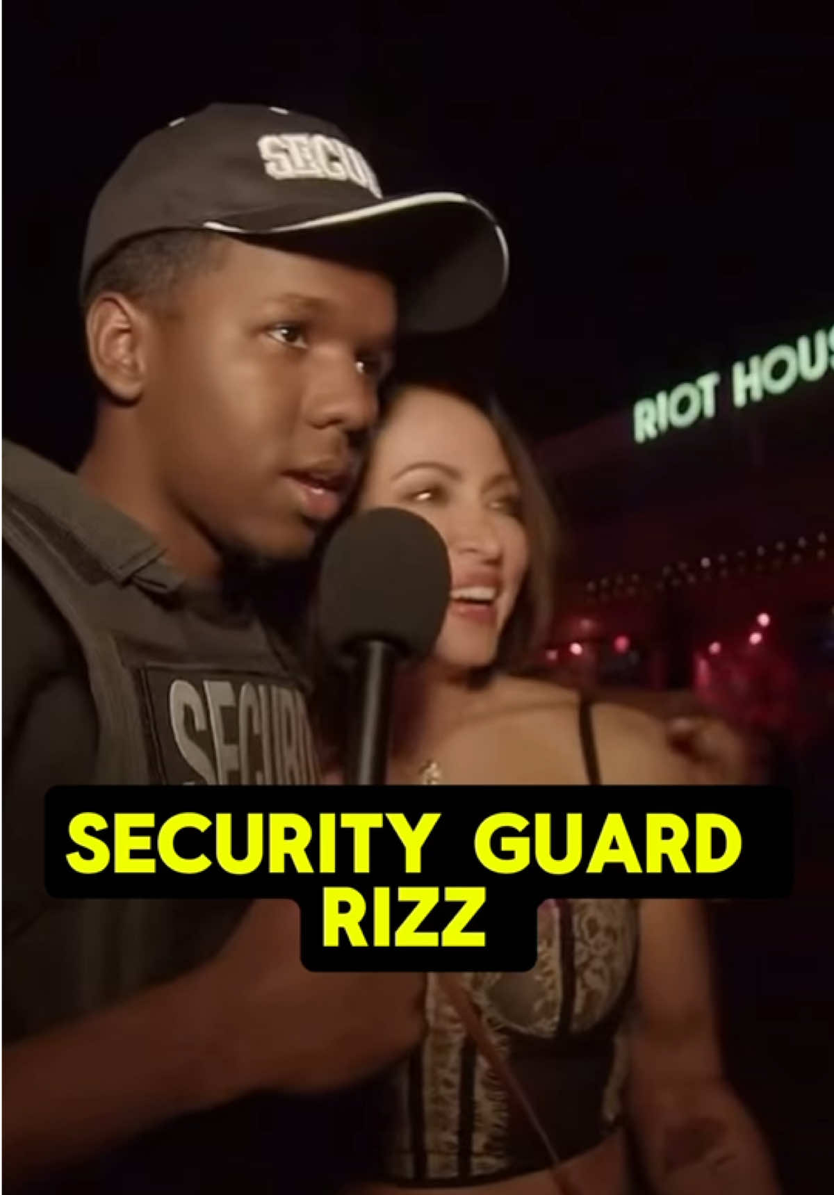 Security guard Rizz 😂🔥  #fyp #interview #viral #publicinterview #comedy #arizona #fypシ #rizz 