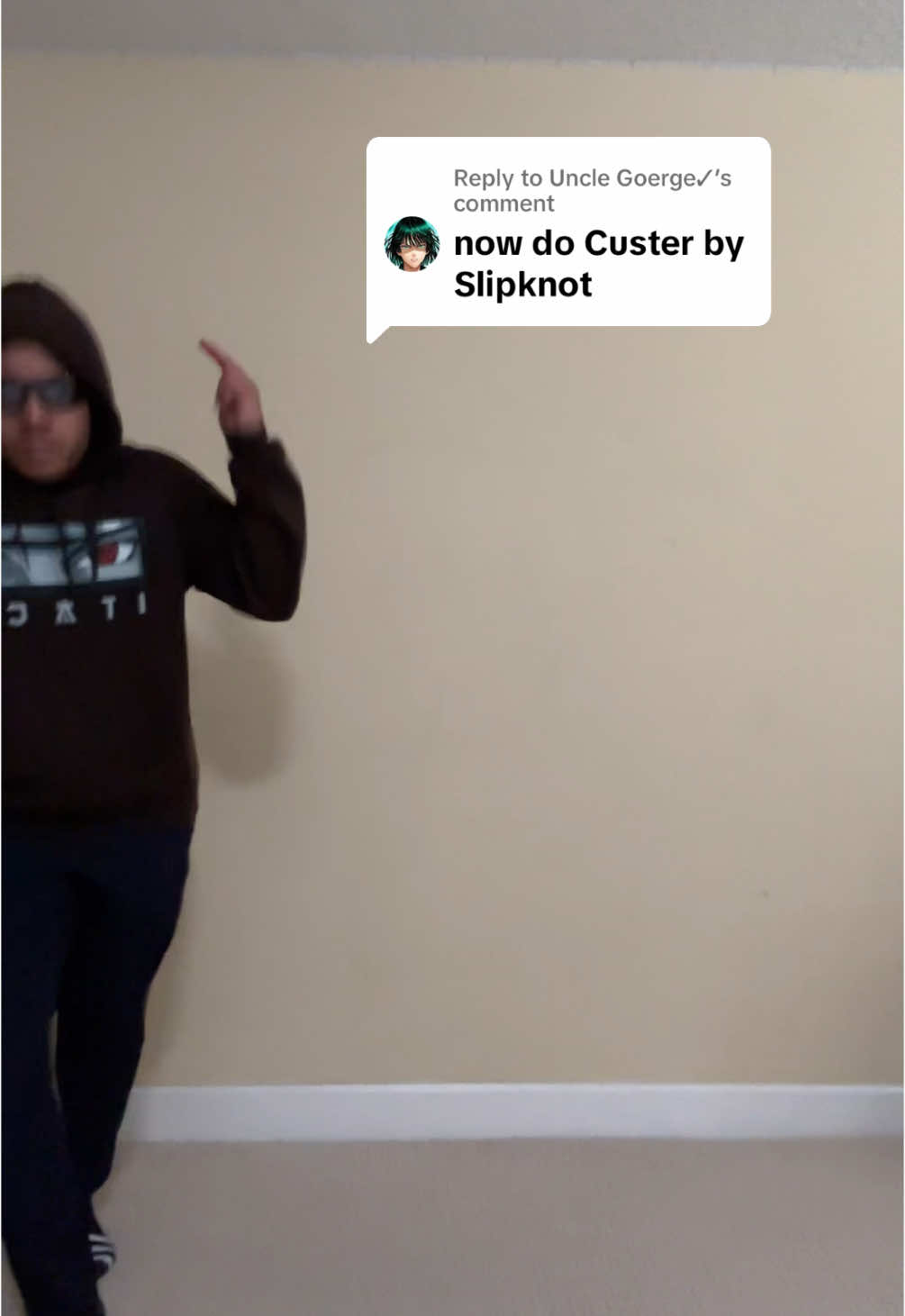 Replying to @Uncle Goerge✓ Keep the requests coming 😎 #Z7duckx #slipknot #custer #dance #viral #trend #fyp 