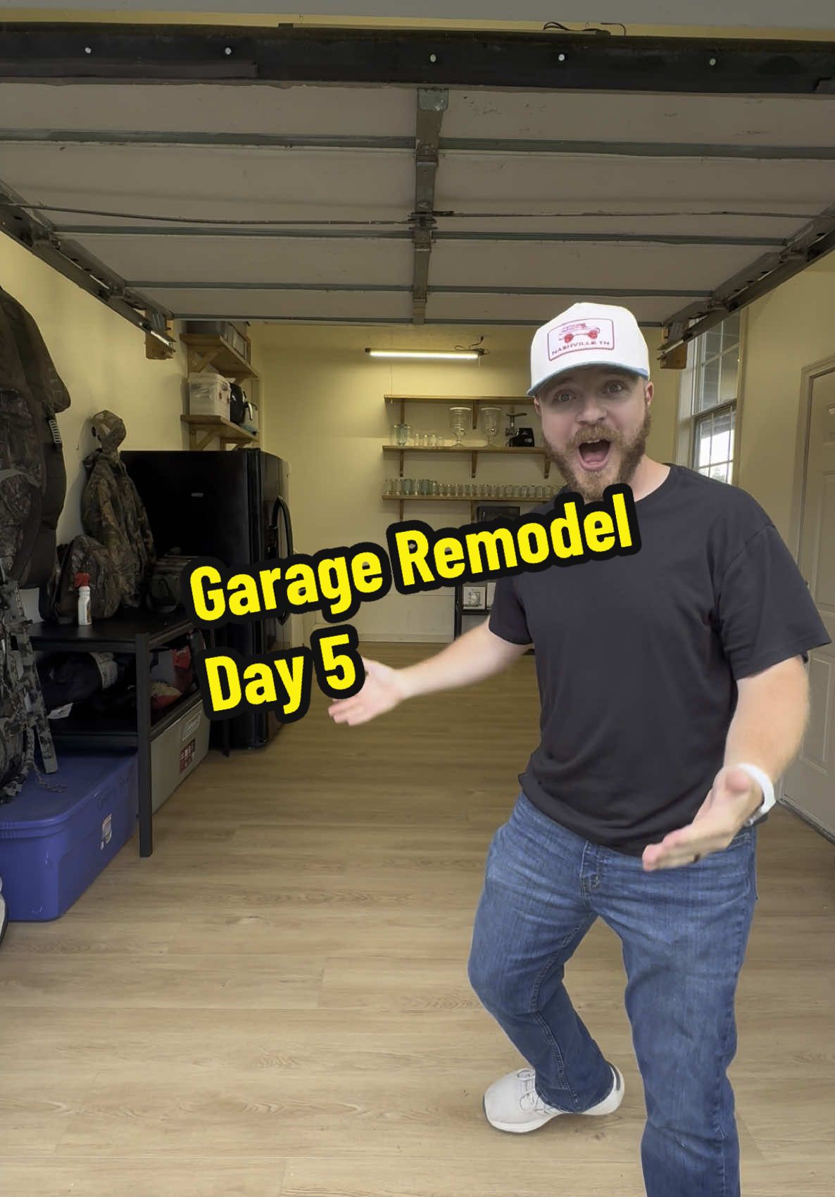 The garage is finally done and Emily got a Freeze Dryer!!! #DIY #diyproject #Home #homerenovation #homeremodel #freezedryer 