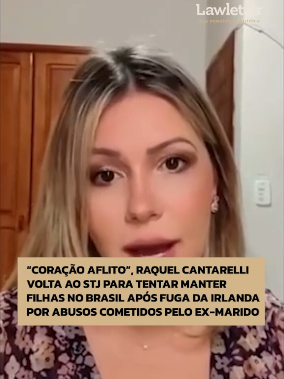 💥⚖️Raquel Cantarelli enfrenta mais um capítulo decisivo no STJ para tentar manter as filhas no Brasil. Nesta terça-feira (13), a 1ª turma do STJ analisa embargos da AGU no caso da mãe brasileira que voltou ao país em 2019 alegando abusos cometidos pelo ex-marido na Irlanda. Em dezembro de 2024, o STJ reconheceu o risco à integridade física e psíquica das meninas e determinou seu retorno ao Brasil — revertendo decisão do TRF-2 que ordenava o envio das menores de volta à Irlanda, onde estavam desde 2023. A decisão dos ministros pode ter efeitos além do caso individual, ao influenciar a forma como a Convenção de Haia será aplicada em disputas internacionais envolvendo denúncias de violência doméstica. 💬 Você acredita que a decisão deve priorizar a segurança emocional das crianças ou seguir rigorosamente os tratados internacionais? Deixe sua opinião nos comentários. 👇 #STJ #GuardaCompartilhada #DireitoDeFamília #ConvençãoDeHaia #ViolênciaDoméstica #RaquelCantarelli #DireitosDasCrianças