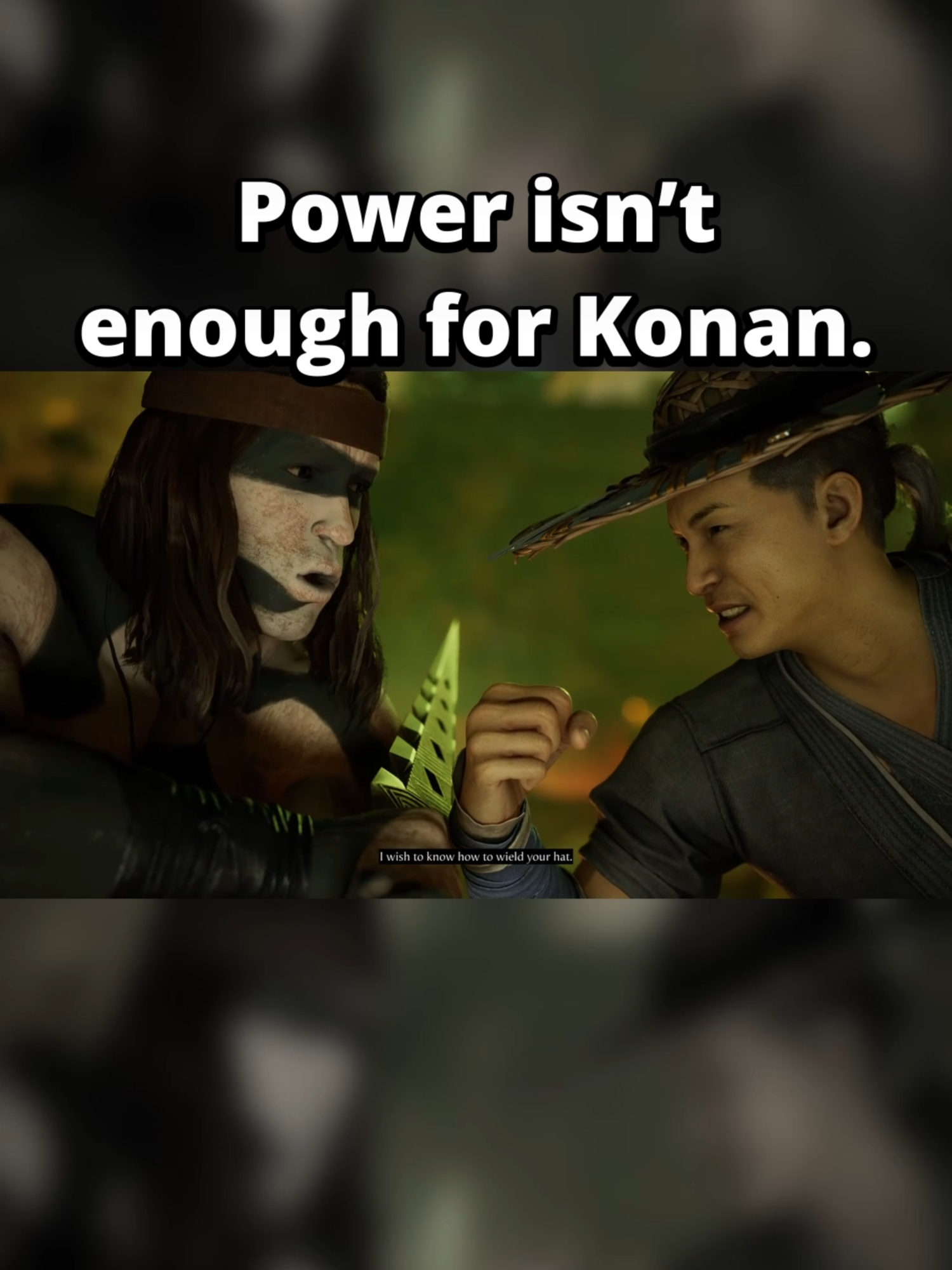 Konan vs Kung Lao Konan doesn’t want to defeat Kung Lao.  He wants to wear his legacy. #KonanVsKungLao #MortalKombat1 #HatOfLegends #FatalityFriday #NetherRealmStudios