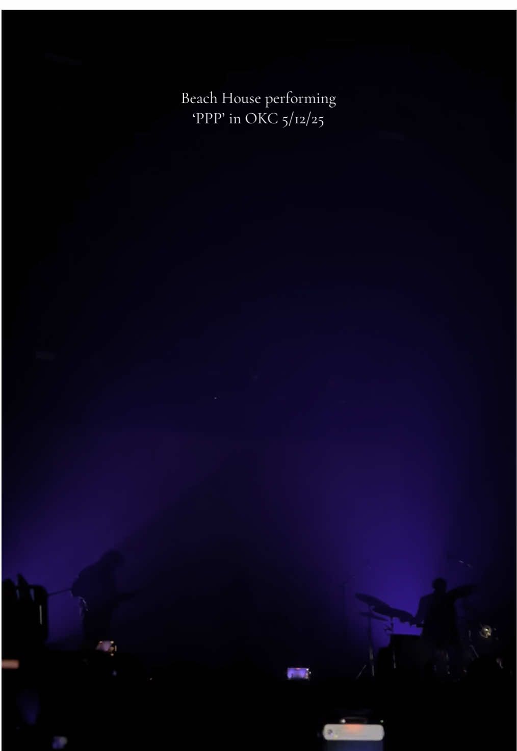 so dreamy. amazing performance. #beachhouse #PPP #okc #thecriterion 