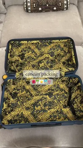 If overpacking was a sport, I’d win every time #cancun #cancunmexico #vacation #packing #vacationoutfits #mexicooutfits #beachvibes #bikini #beach 