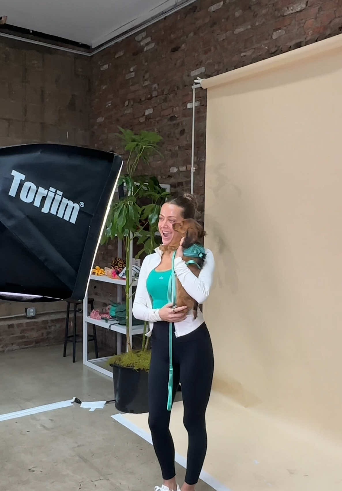 Lady’s first day of work 😩😂 @Amazon pet day pop up was the best! Shop my favorite pet day deals on my storefront - link in bio!  🫶🏼 #AmazonFinds #AmazonPetDay #Ad 