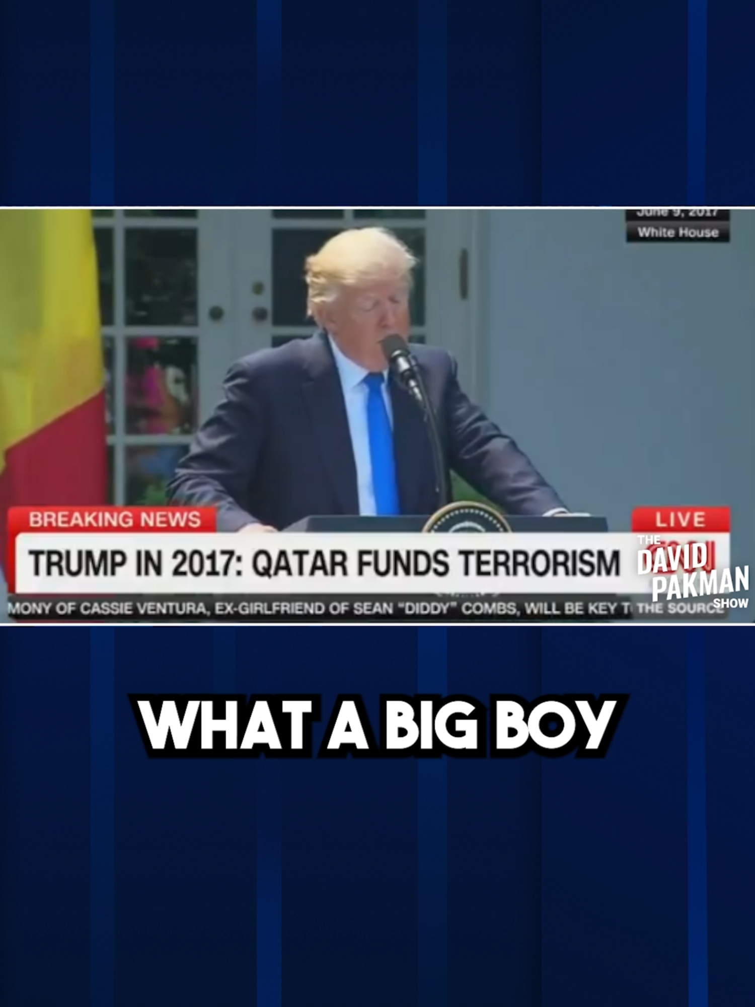 Trump in 2017: Qatar funds terrorism, now accepts luxury airplane as a 