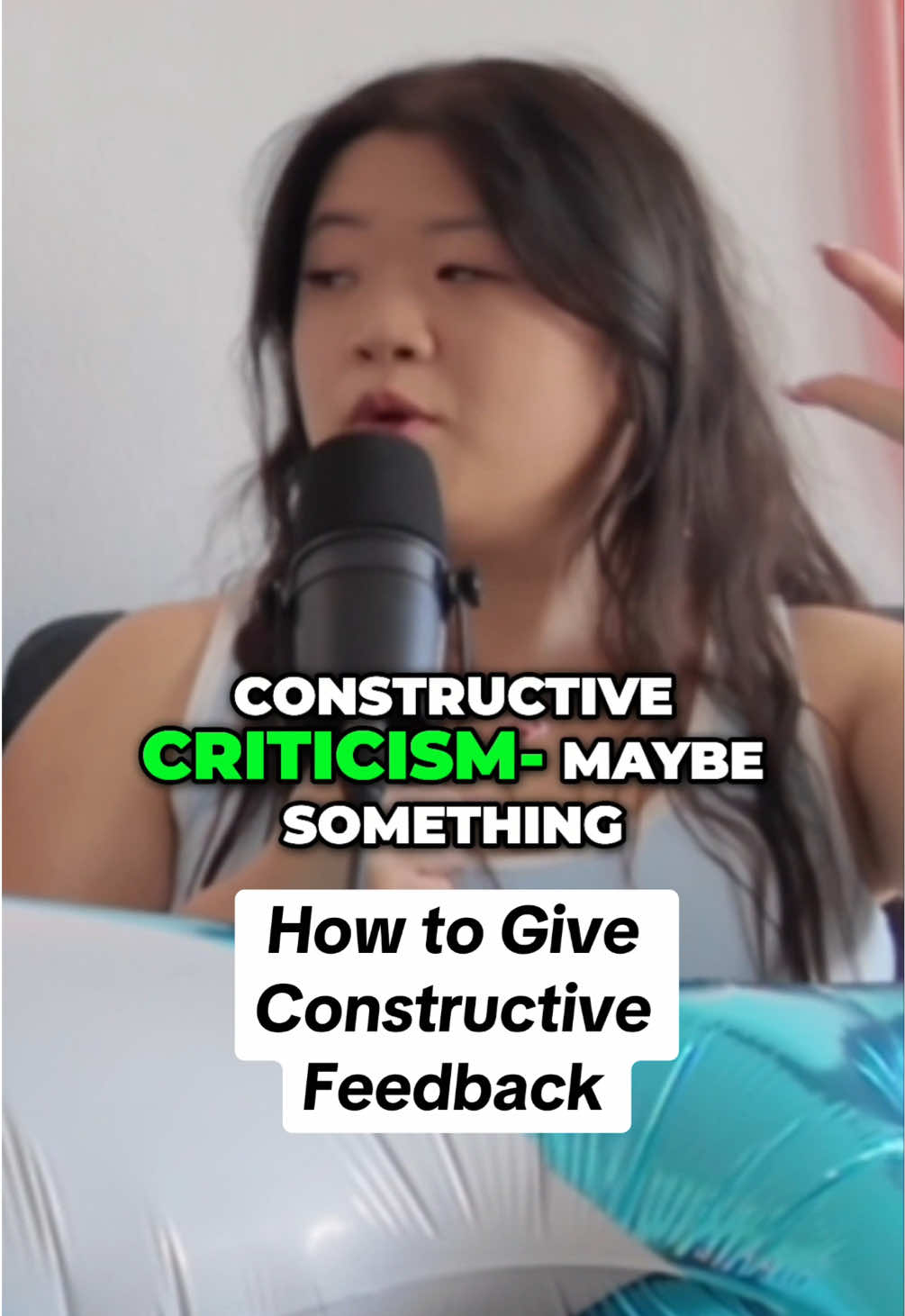 Giving constructive criticism 101! The sandwich hack that works 😉 Have you taken a listen to our recent episode? We give talks on presenting ourselves in public and overcoming the fear of what others think of you. #podcastlife #constructivecriticism #positivefeedback #lifelesson #LifeHack
