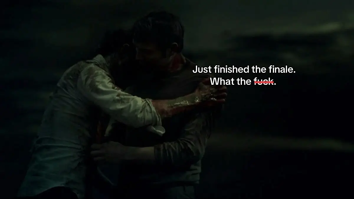 I think I’ll just die actually —  #madsmikkelsen #hannibalfinale #hannibal #nbchannibal #hannibalnbc #hannigram #willgraham #hanniballector #finale #mlm #hughdancy #hanniballecteredit 